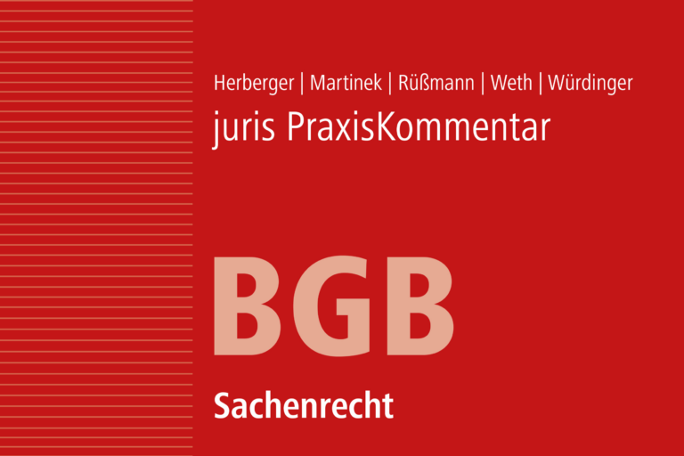 juris PraxisKommentar BGB Band 3, §§ 883 – 888 BGB, 11. Auflage