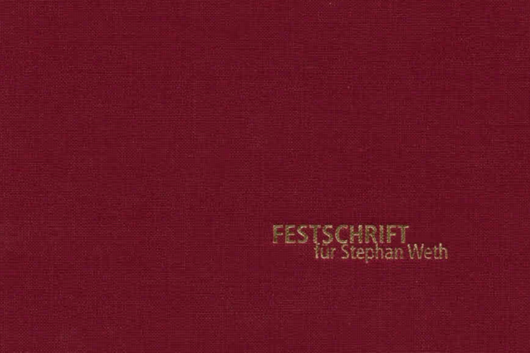 Ein Plädoyer gegen den Erbenbesitz — in: Festschrift für Stephan Weth, 529
